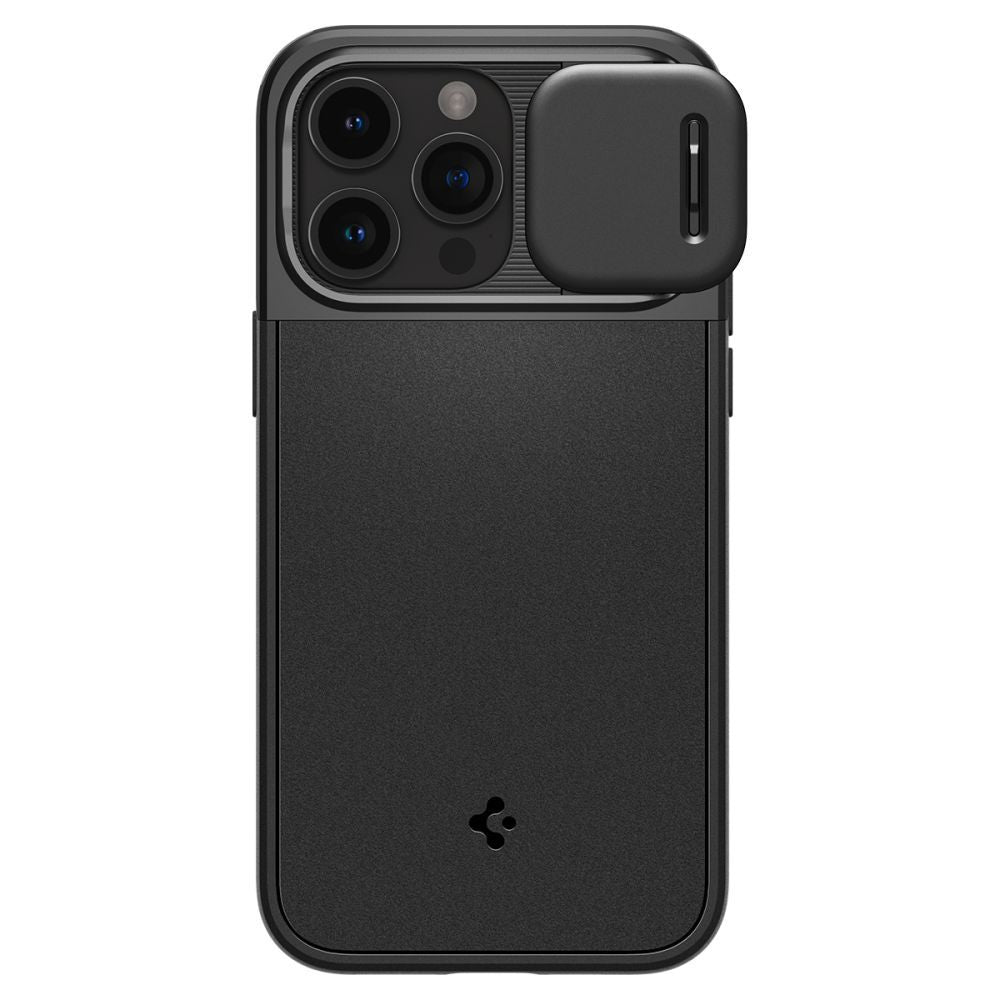 KRYT SPIGEN OPTIK ARMOR MAG MAGSAFE IPHONE 15 PRO BLACK