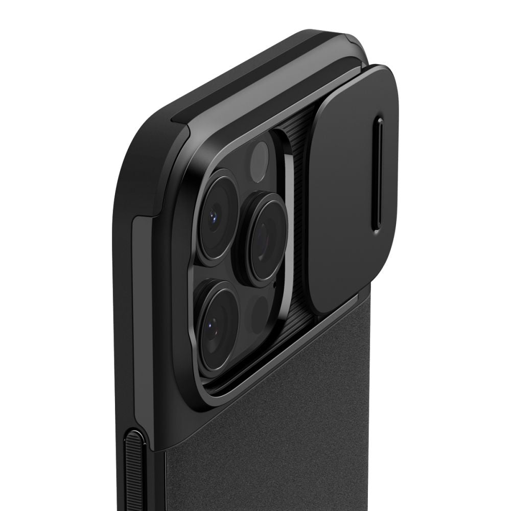 KRYT SPIGEN OPTIK ARMOR MAG MAGSAFE IPHONE 16 PRO BLACK