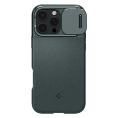 KRYT SPIGEN OPTIK ARMOR MAG MAGSAFE IPHONE 16 PRO MAX ABYSS GREEN