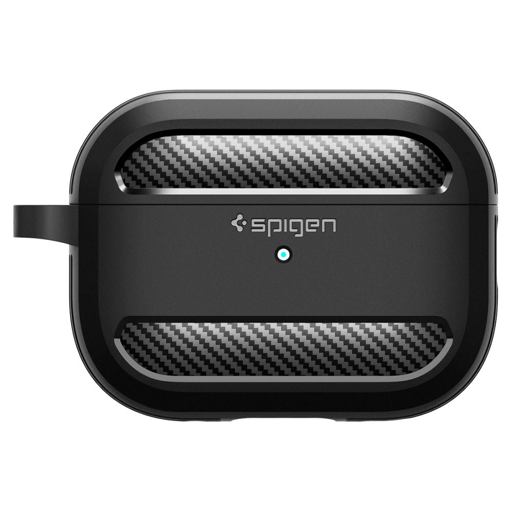 PUZDRO   SPIGEN RUGGED ARMOR APPLE AIRPODS PRO 1 / 2 MATTE BLACK