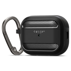 PUZDRO   SPIGEN RUGGED ARMOR APPLE AIRPODS PRO 1 / 2 MATTE BLACK