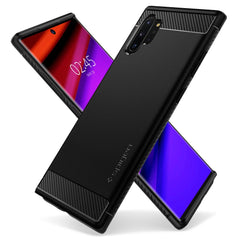 KRYT SPIGEN RUGGED ARMOR GALAXY NOTE 10+ PLUS MATTE BLACK