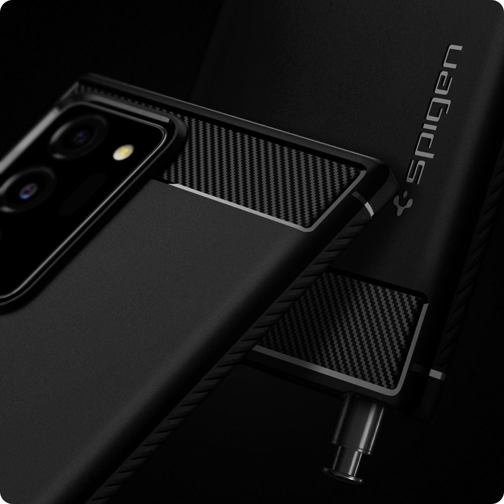 KRYT SPIGEN RUGGED ARMOR GALAXY NOTE 20 ULTRA MATTE BLACK