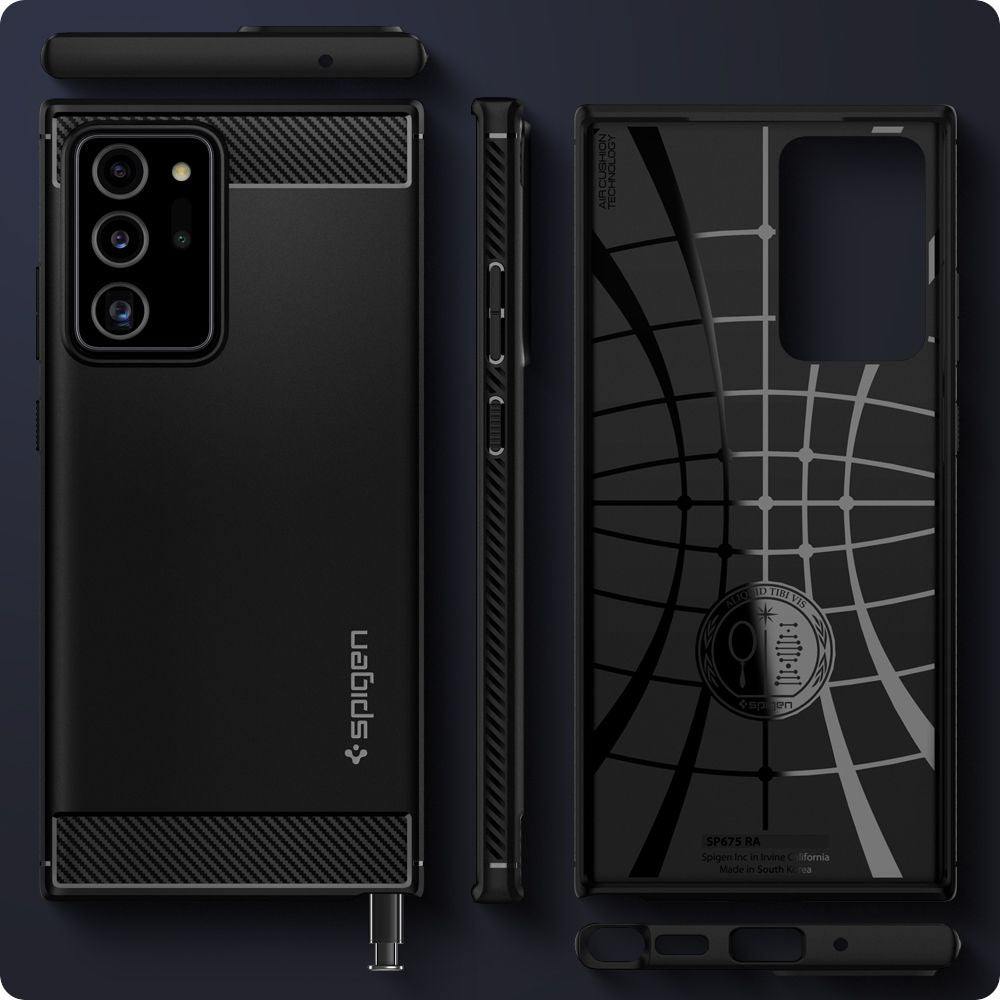 KRYT SPIGEN RUGGED ARMOR GALAXY NOTE 20 ULTRA MATTE BLACK