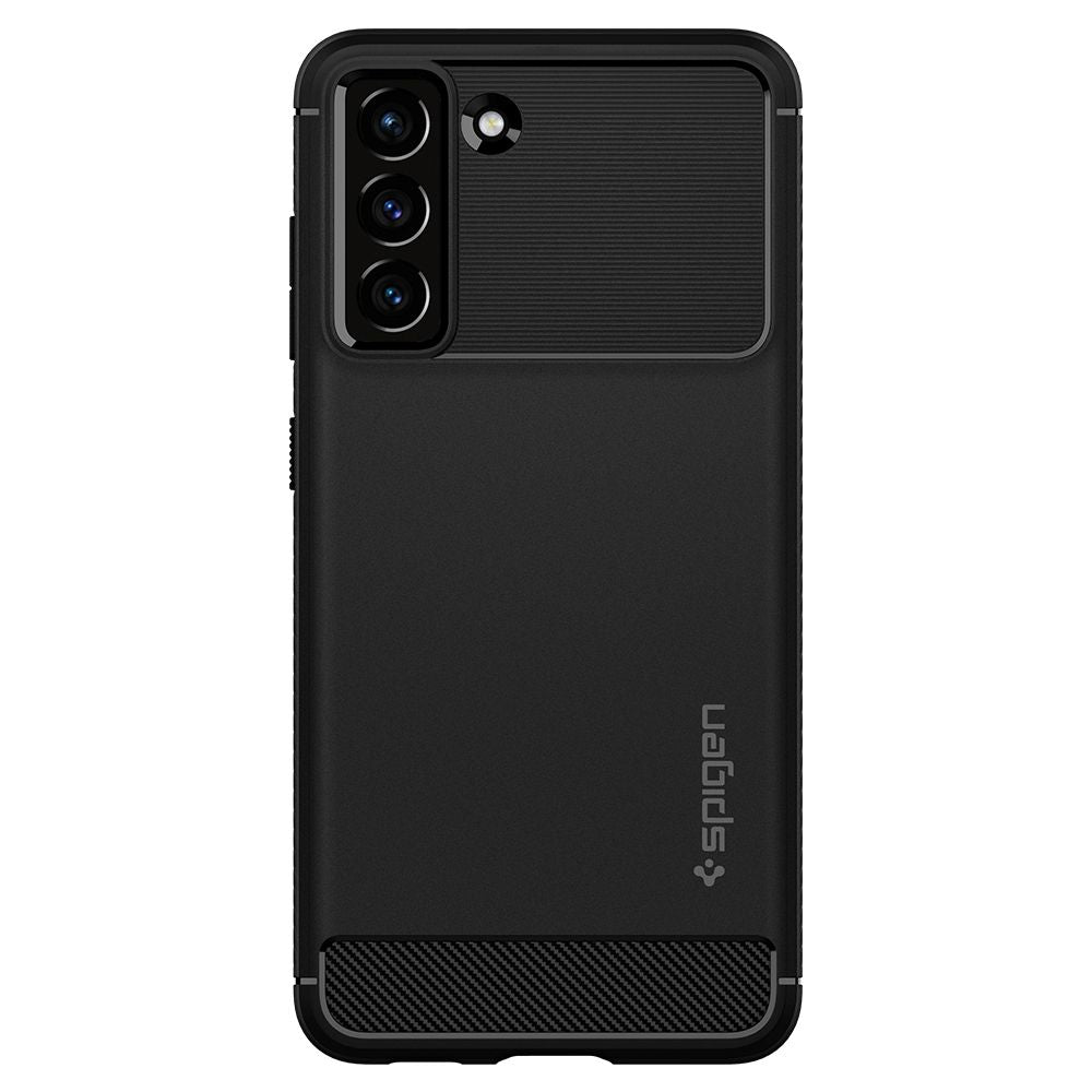 KRYT SPIGEN RUGGED ARMOR GALAXY S21 FE MATTE BLACK