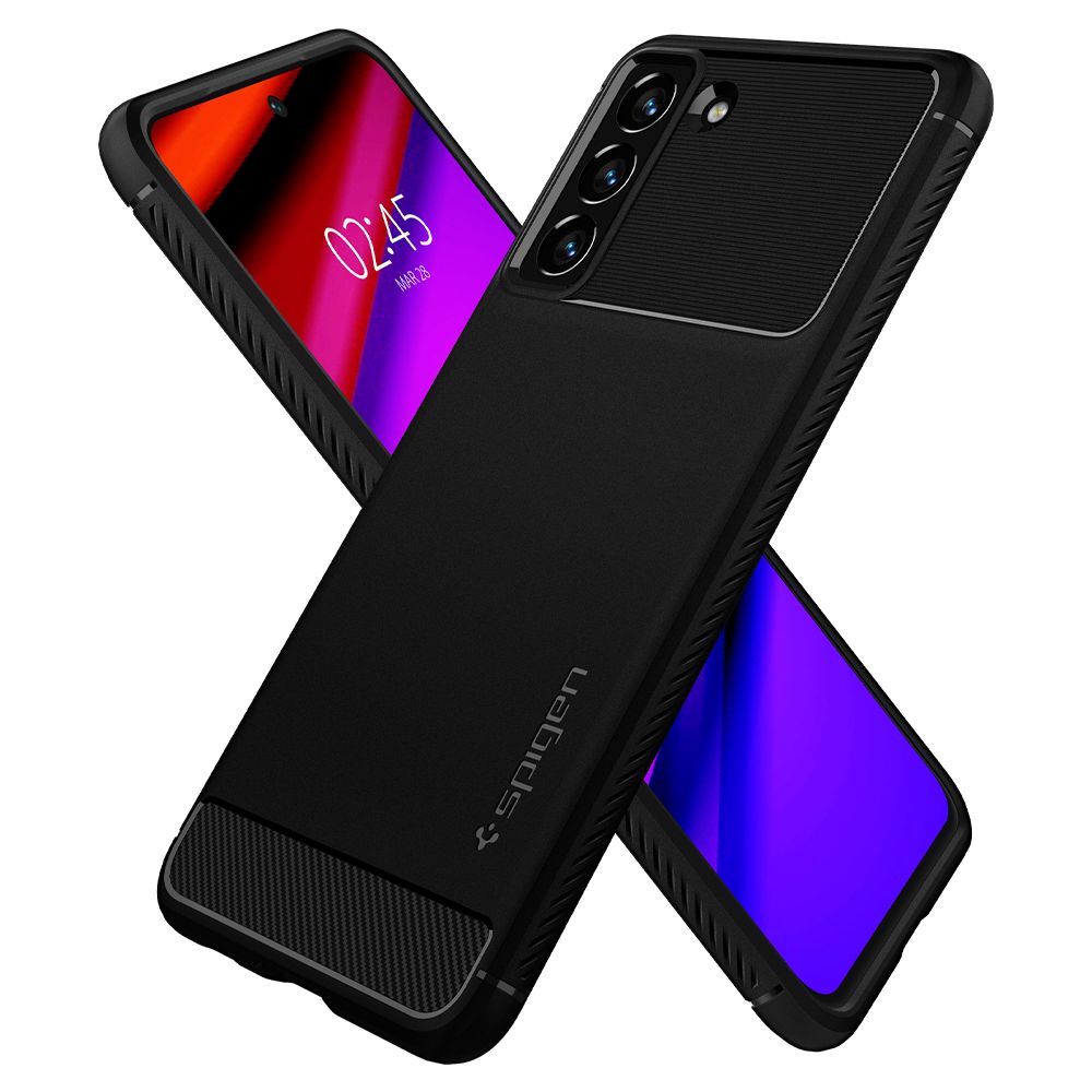 KRYT SPIGEN RUGGED ARMOR GALAXY S21 FE MATTE BLACK