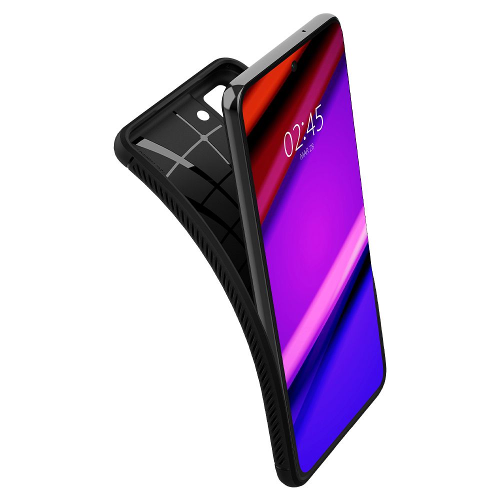 KRYT SPIGEN RUGGED ARMOR GALAXY S21 FE MATTE BLACK