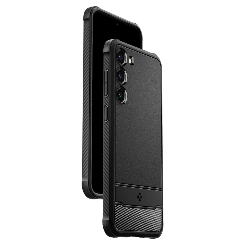 KRYT SPIGEN RUGGED ARMOR GALAXY S23 MATTE BLACK