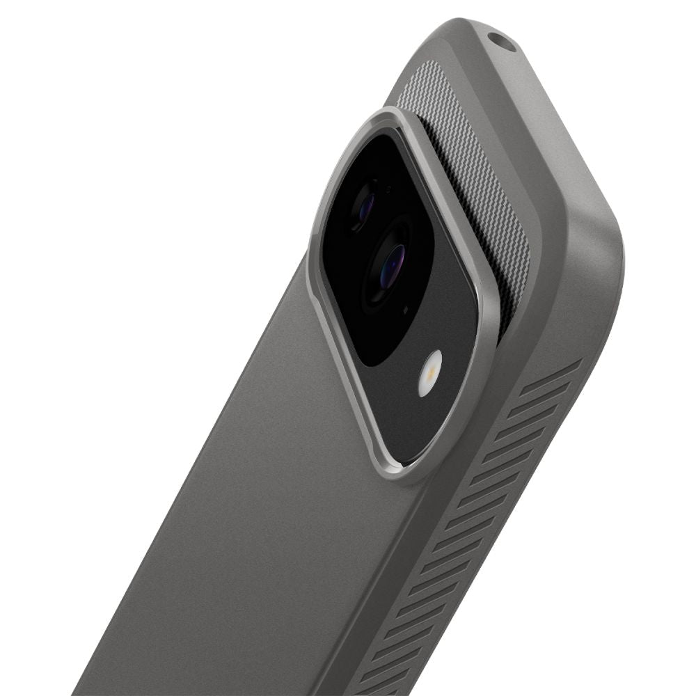 KRYT NA GOOGLE PIXEL 9 / 9 PRO SPIGEN RUGGED ARMOR  MARBLE GREY