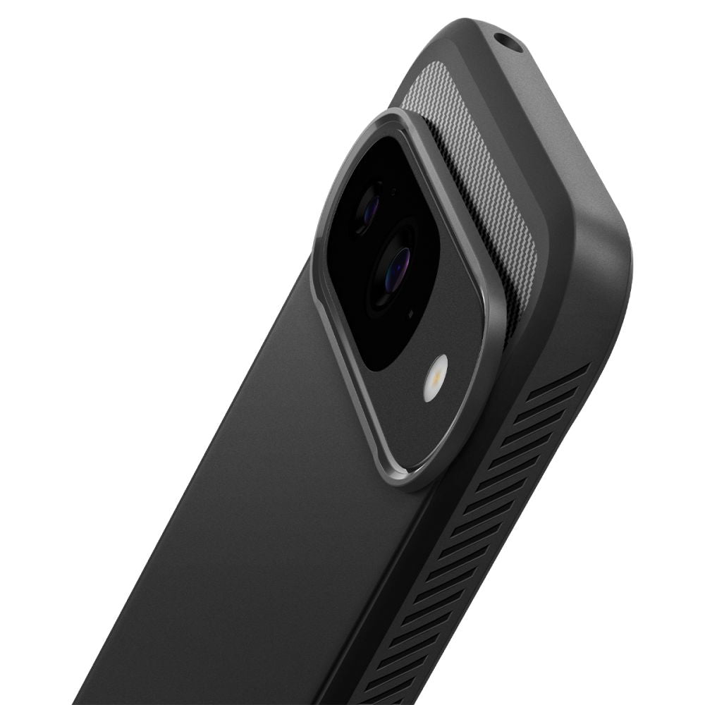 KRYT NA GOOGLE PIXEL 9 / 9 PRO SPIGEN RUGGED ARMOR  MATTE BLACK