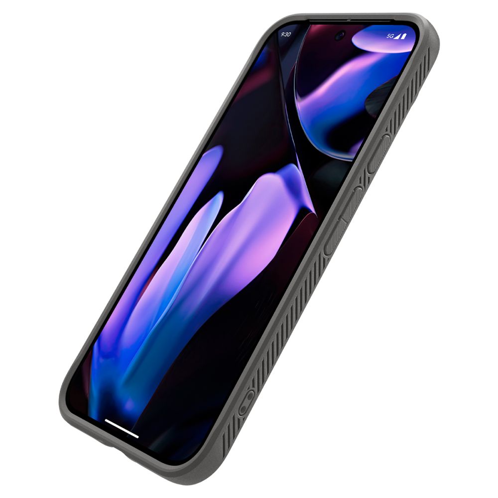 KRYT NA GOOGLE PIXEL 9 PRO XL SPIGEN RUGGED ARMOR  MARBLE GREY