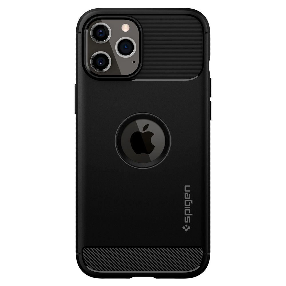 KRYT SPIGEN RUGGED ARMOR IPHONE 12/12 PRO MATTE BLACK