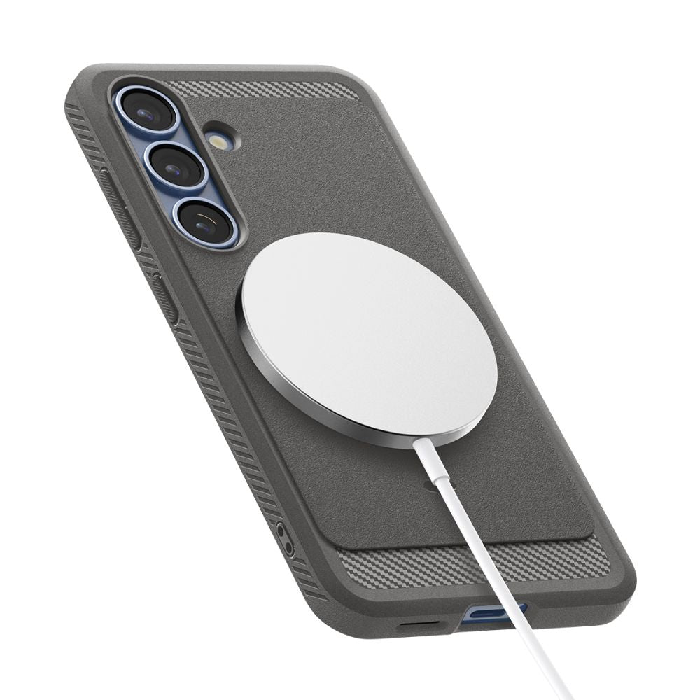 KRYT SPIGEN RUGGED ARMOR MAG MAGSAFE GALAXY S25 MARBLE GREY