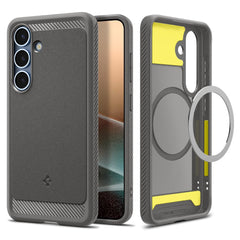 KRYT SPIGEN RUGGED ARMOR MAG MAGSAFE GALAXY S25 MARBLE GREY