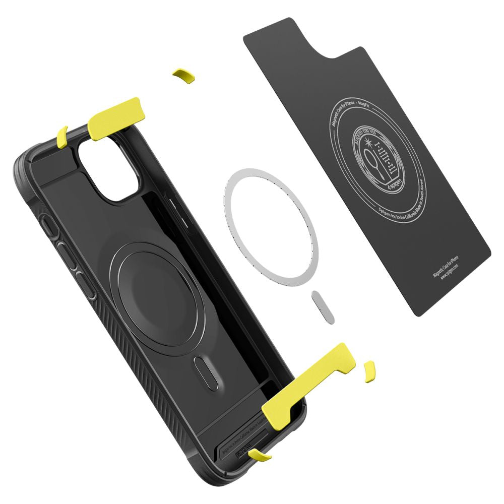 KRYT SPIGEN RUGGED ARMOR MAG MAGSAFE IPHONE 14 MATTE BLACK