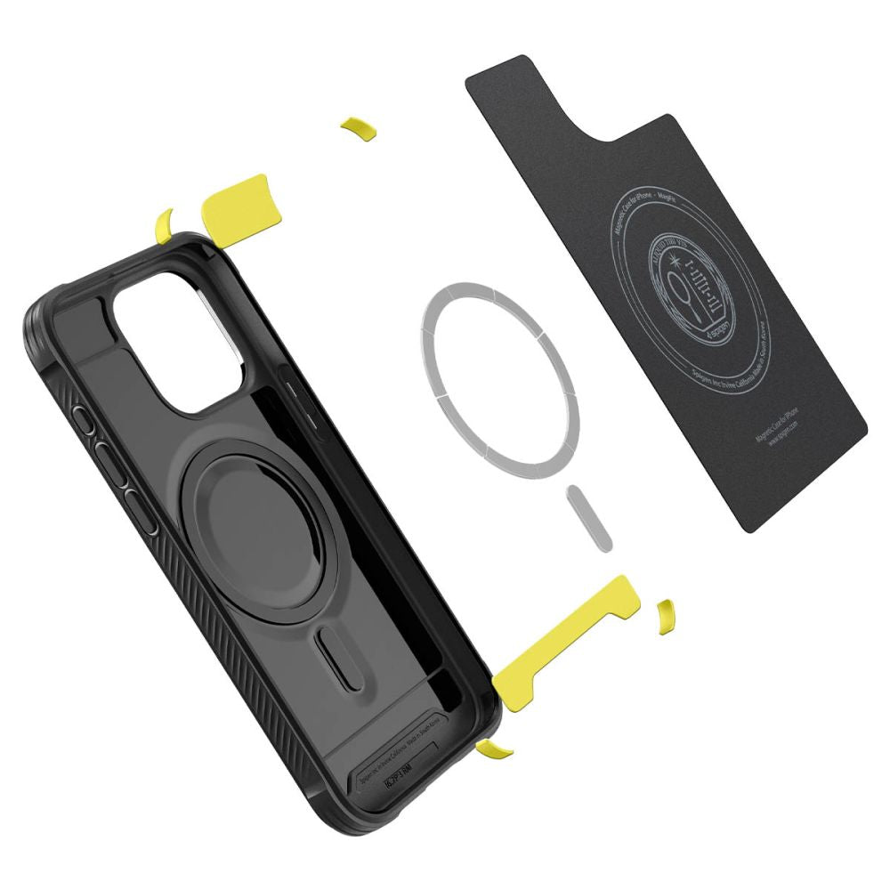 KRYT SPIGEN RUGGED ARMOR MAG MAGSAFE IPHONE 15 PRO MAX MATTE BLACK