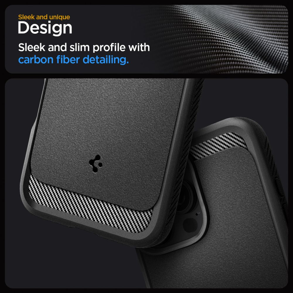 KRYT SPIGEN RUGGED ARMOR MAG MAGSAFE IPHONE 16 PRO MAX MATTE BLACK