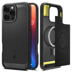KRYT SPIGEN RUGGED ARMOR MAG MAGSAFE IPHONE 16 PRO MAX MATTE BLACK