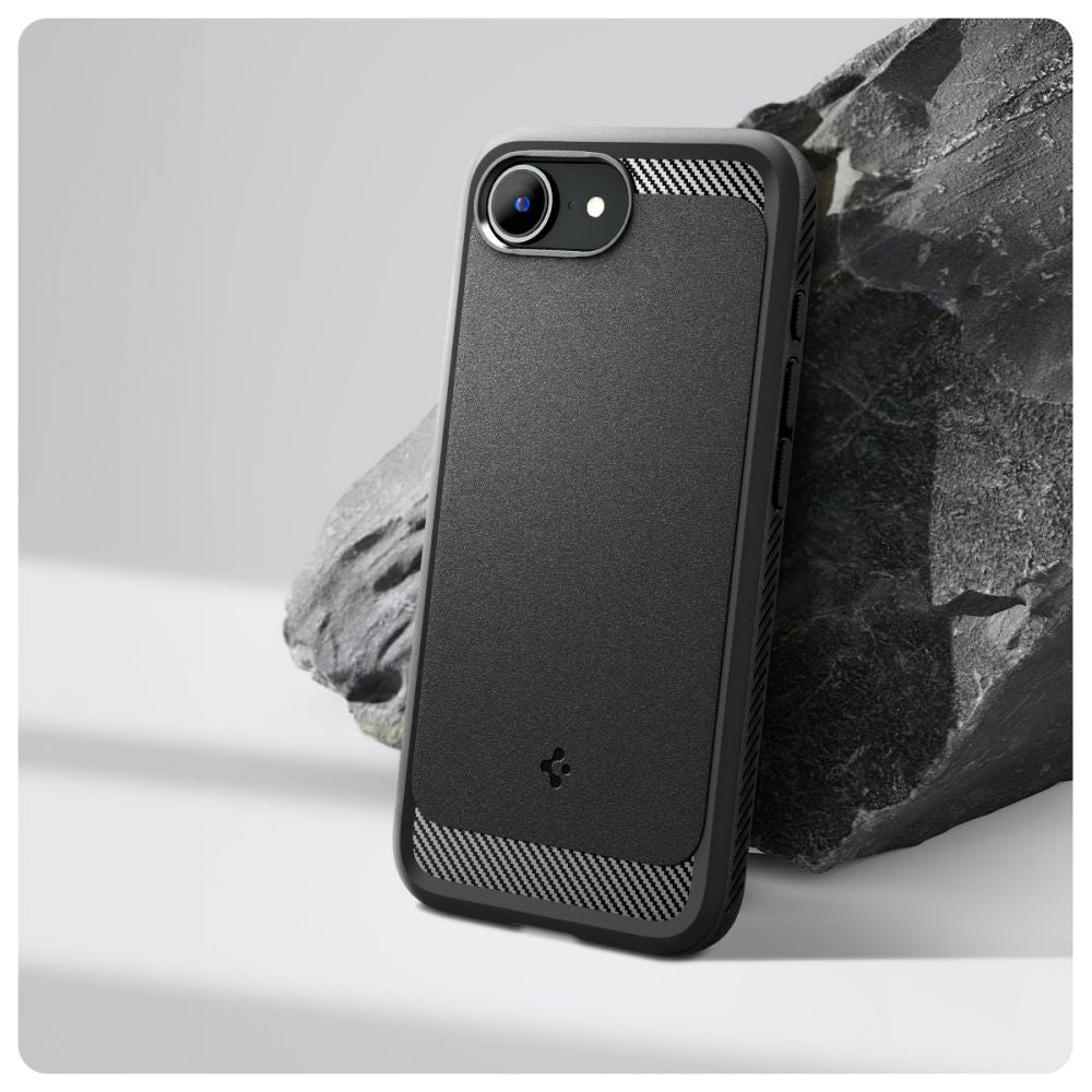 KRYT SPIGEN RUGGED ARMOR MAG MAGSAFE IPHONE 16E MATTE BLACK