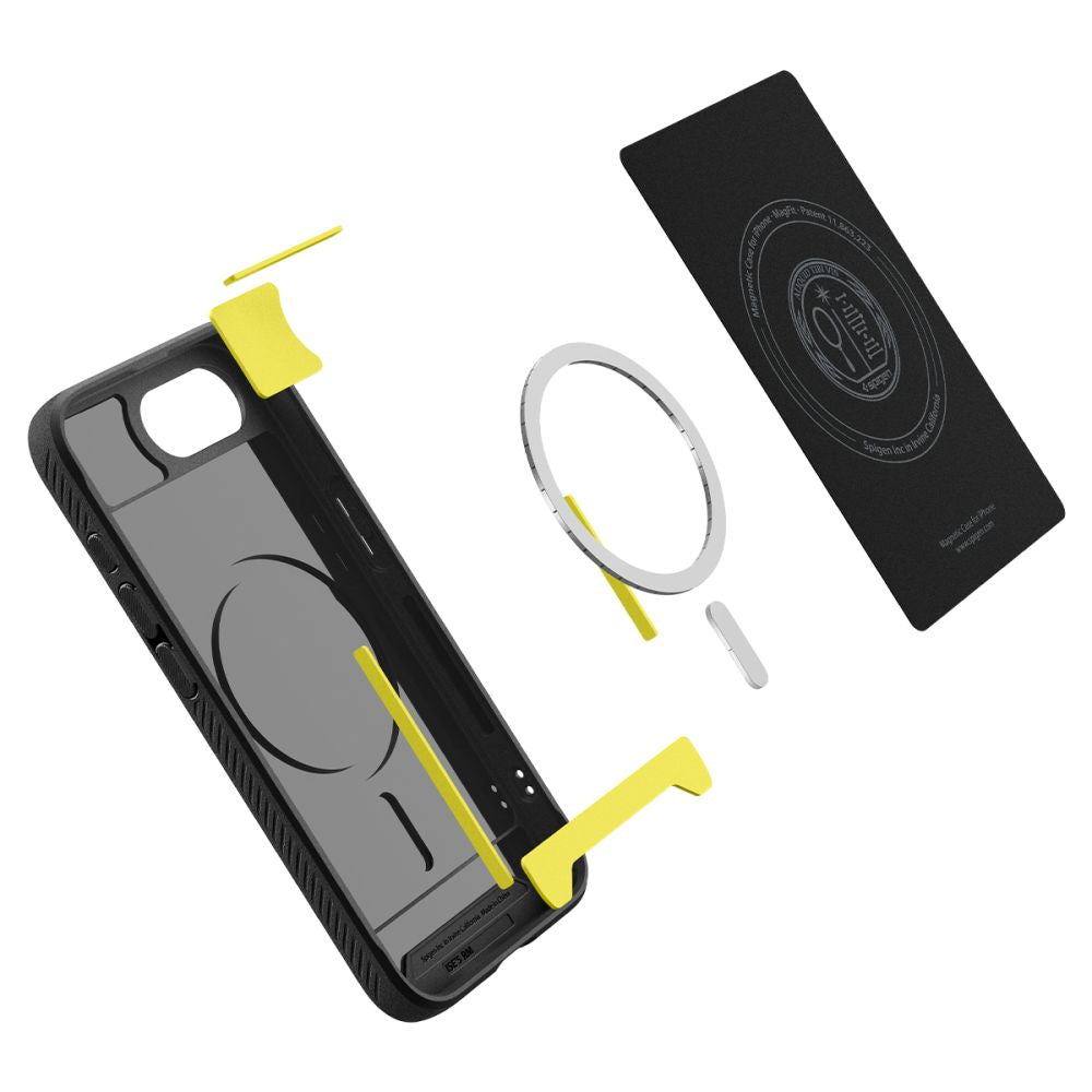 KRYT SPIGEN RUGGED ARMOR MAG MAGSAFE IPHONE 16E MATTE BLACK
