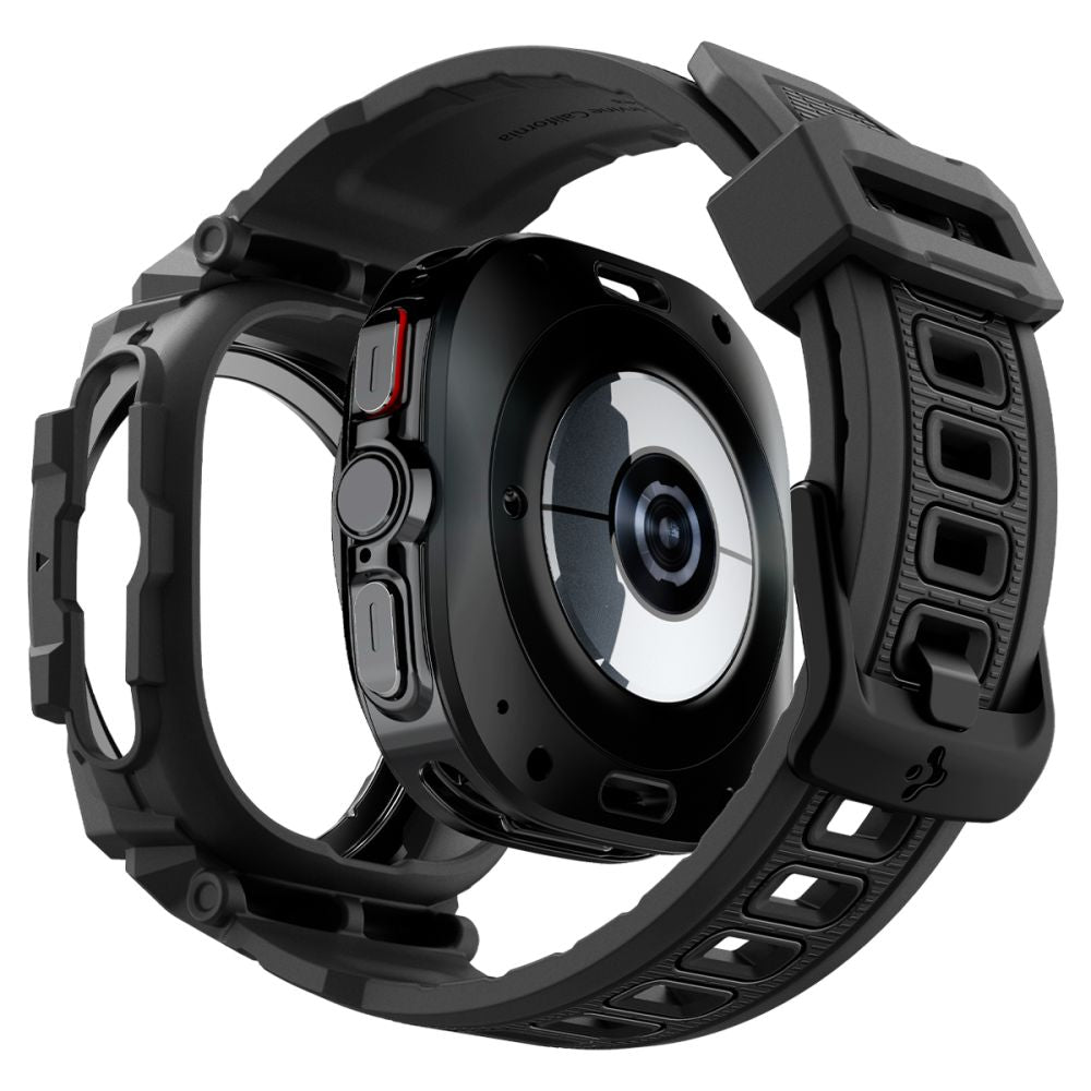 OCHRANNÉ PUZDRO NA SAMSUNG GALAXY WATCH ULTRA (47 MM) SPIGEN RUGGED ARMOR ”PRO” MATTE BLACK