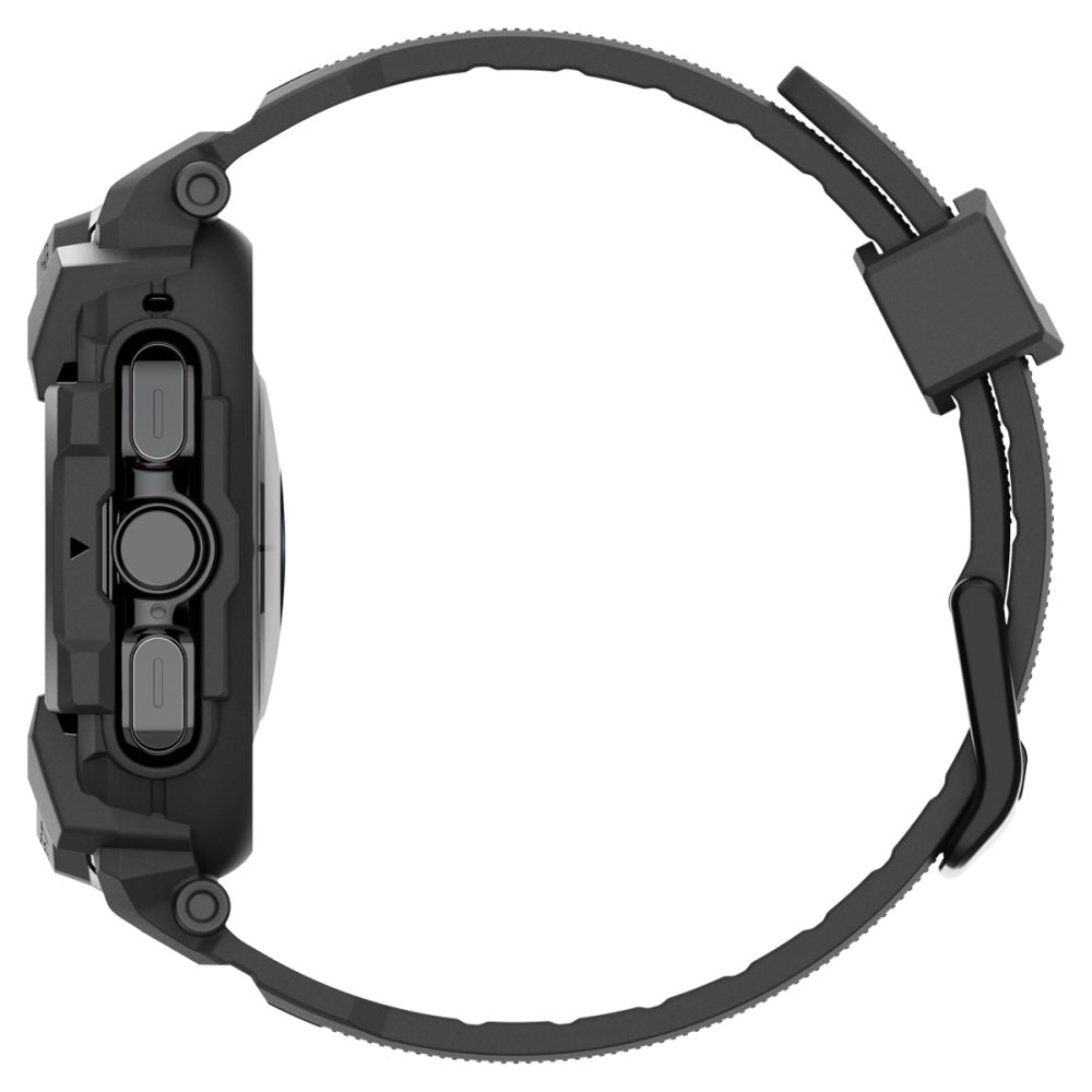 OCHRANNÉ PUZDRO NA SAMSUNG GALAXY WATCH ULTRA (47 MM) SPIGEN RUGGED ARMOR ”PRO” MATTE BLACK