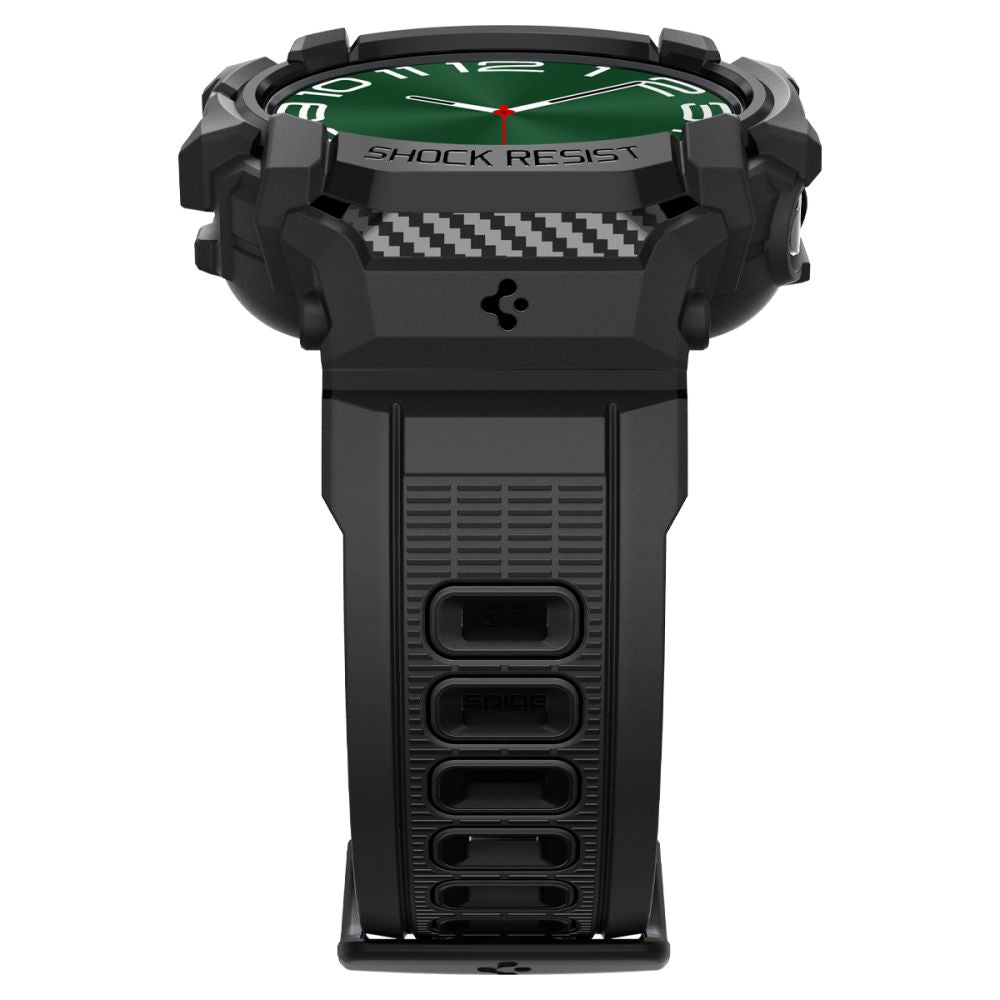 OCHRANNÉ PUZDRO NA SAMSUNG GALAXY WATCH ULTRA (47 MM) SPIGEN RUGGED ARMOR ”PRO” MATTE BLACK
