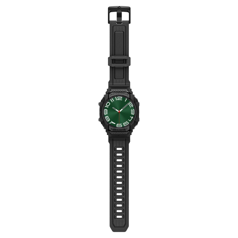 OCHRANNÉ PUZDRO NA SAMSUNG GALAXY WATCH ULTRA (47 MM) SPIGEN RUGGED ARMOR ”PRO” MATTE BLACK