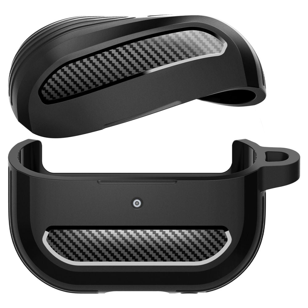 PUZDRO NA SAMSUNG GALAXY BUDS 3 / 3 PRO SPIGEN RUGGED ARMOR MATTE BLACK