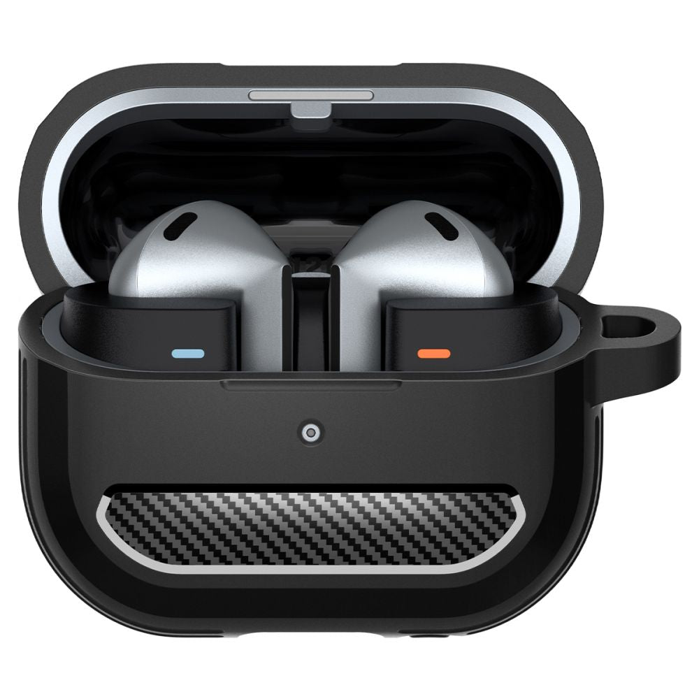 PUZDRO NA SAMSUNG GALAXY BUDS 3 / 3 PRO SPIGEN RUGGED ARMOR MATTE BLACK