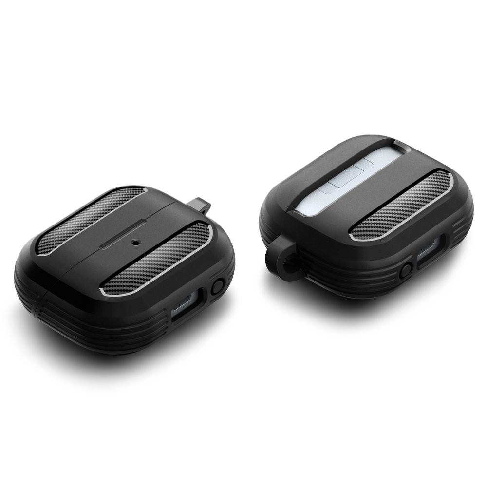 PUZDRO NA SAMSUNG GALAXY BUDS 3 / 3 PRO SPIGEN RUGGED ARMOR MATTE BLACK