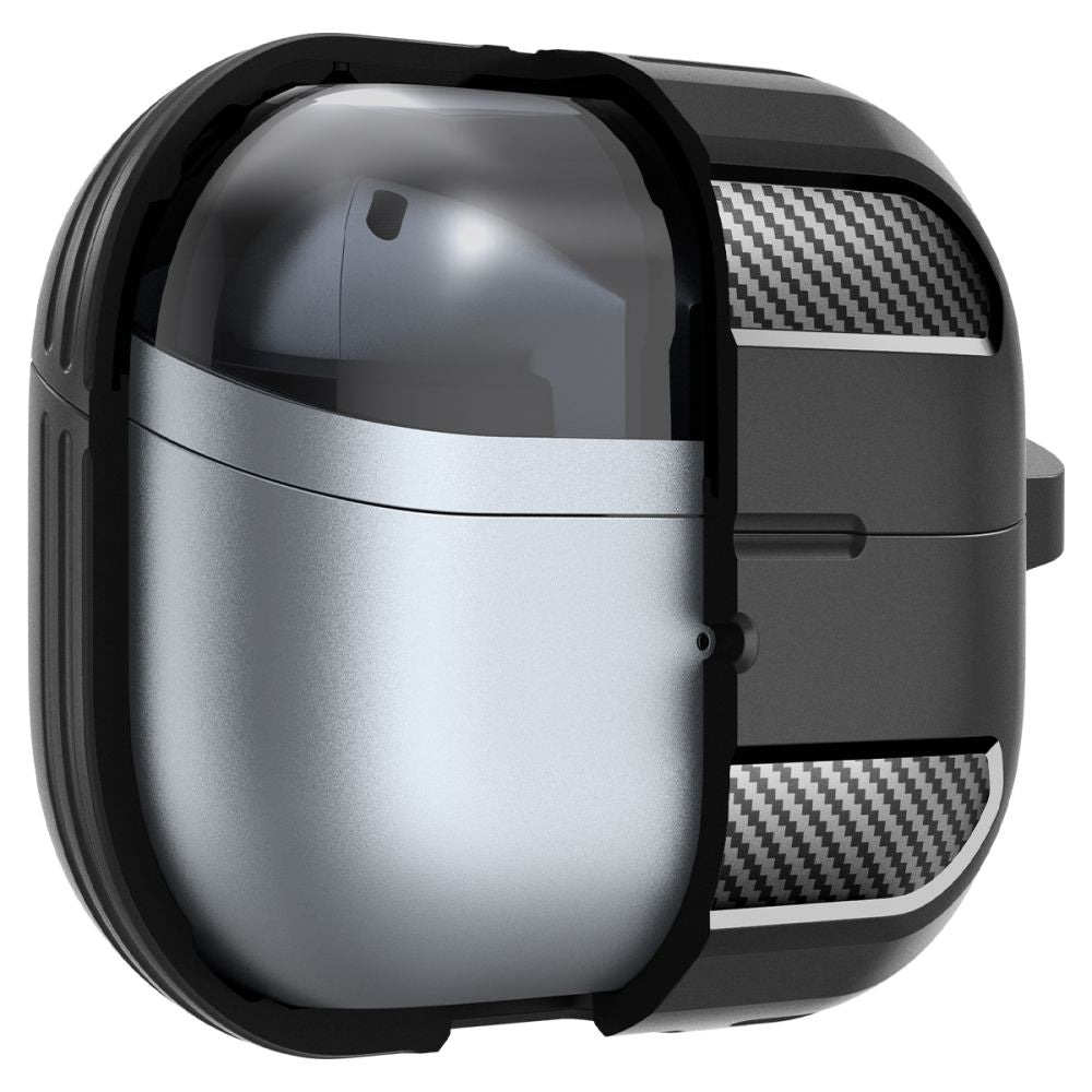 PUZDRO NA SAMSUNG GALAXY BUDS 3 / 3 PRO SPIGEN RUGGED ARMOR MATTE BLACK