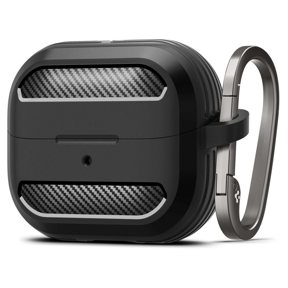 PUZDRO NA SAMSUNG GALAXY BUDS 3 / 3 PRO SPIGEN RUGGED ARMOR MATTE BLACK