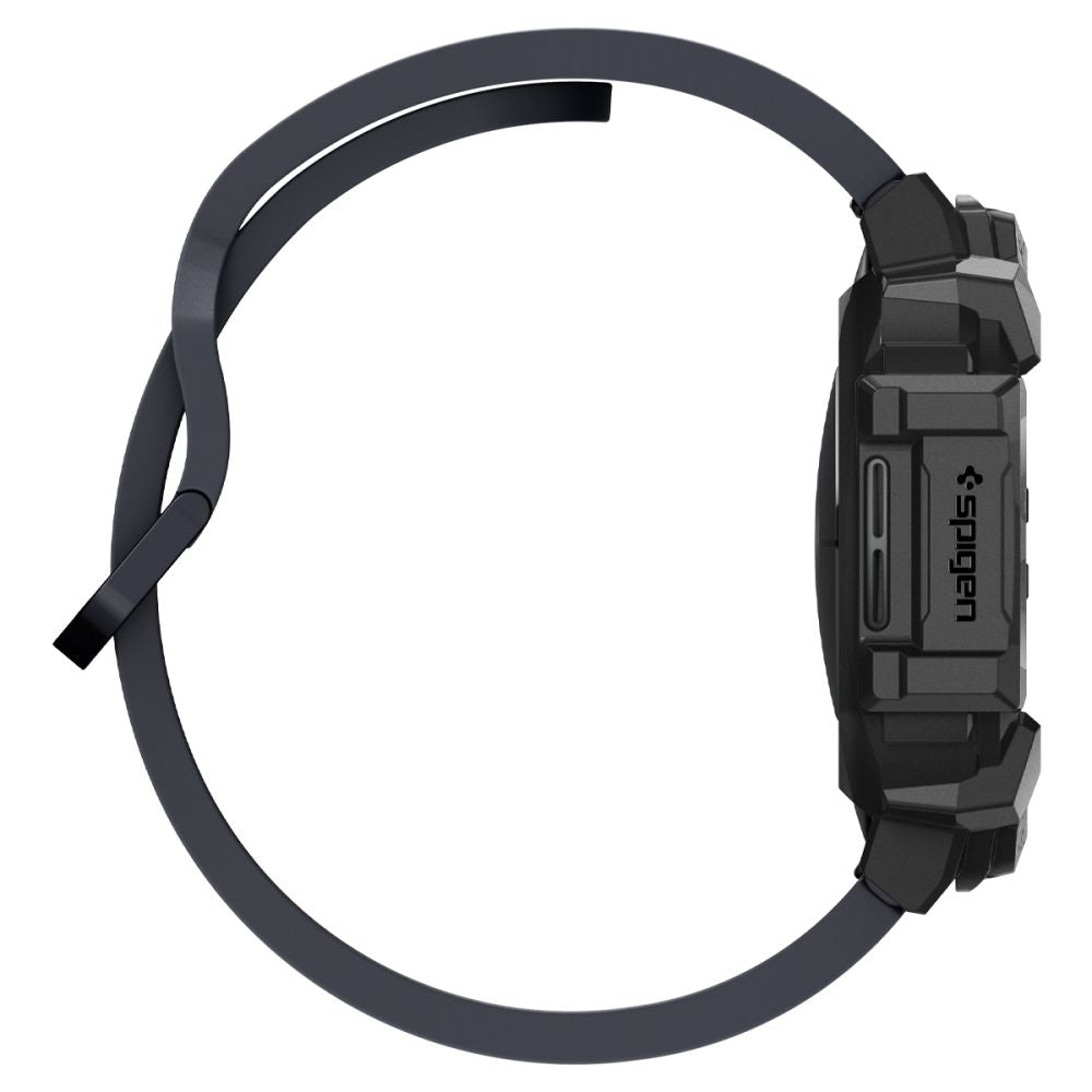 OCHRANNÉ PUZDRO NA SAMSUNG GALAXY WATCH 7 (44 MM) SPIGEN RUGGED ARMOR MATTE BLACK