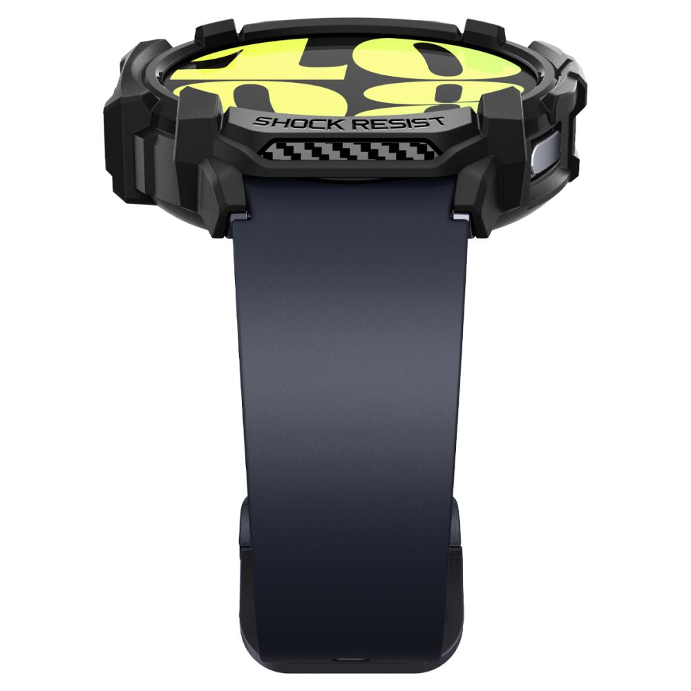OCHRANNÉ PUZDRO NA SAMSUNG GALAXY WATCH 7 (44 MM) SPIGEN RUGGED ARMOR MATTE BLACK
