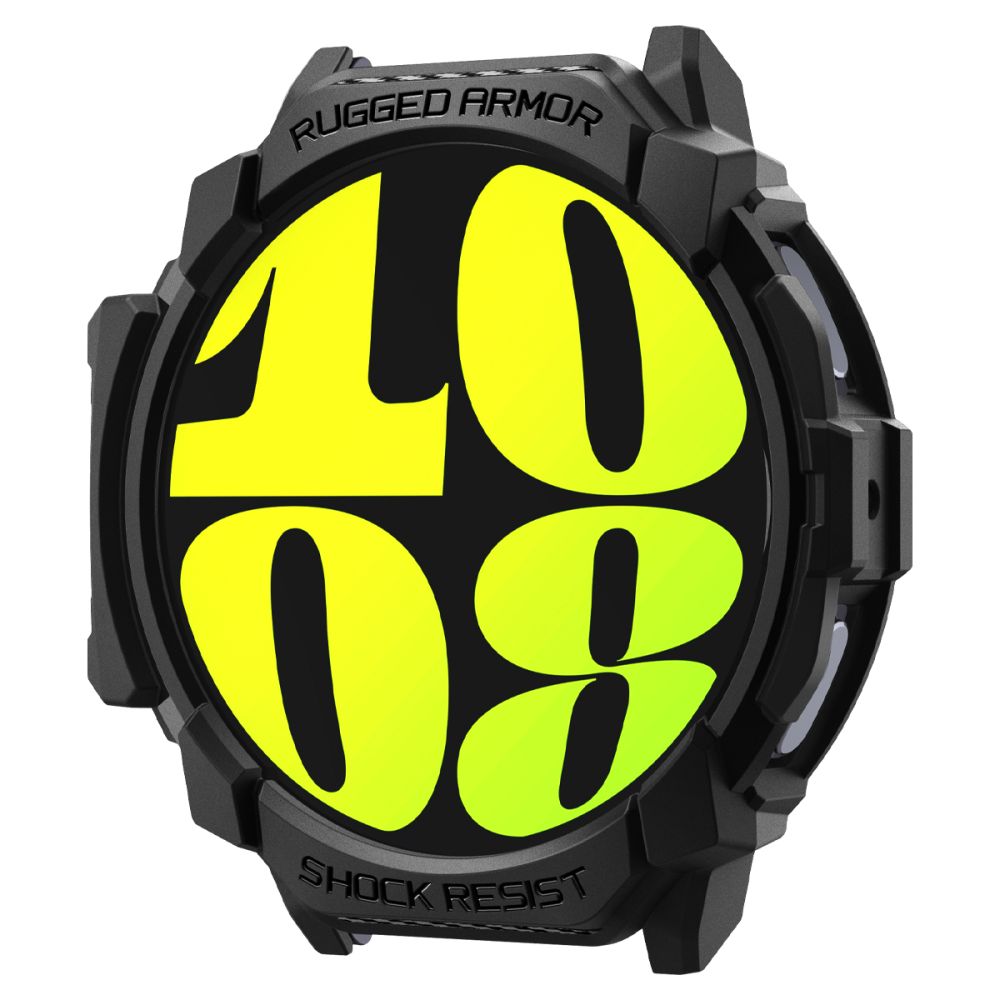 OCHRANNÉ PUZDRO NA SAMSUNG GALAXY WATCH 7 (44 MM) SPIGEN RUGGED ARMOR MATTE BLACK