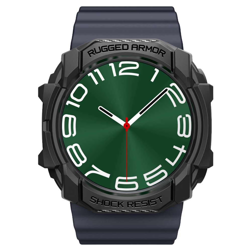 OCHRANNÉ PUZDRO NA SAMSUNG GALAXY WATCH ULTRA (47 MM) SPIGEN RUGGED ARMOR MATTE BLACK