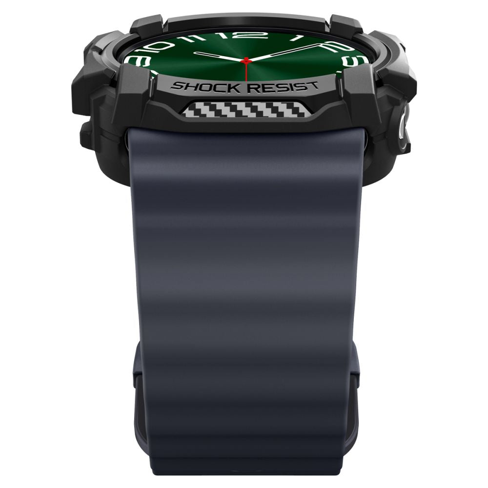 OCHRANNÉ PUZDRO NA SAMSUNG GALAXY WATCH ULTRA (47 MM) SPIGEN RUGGED ARMOR MATTE BLACK