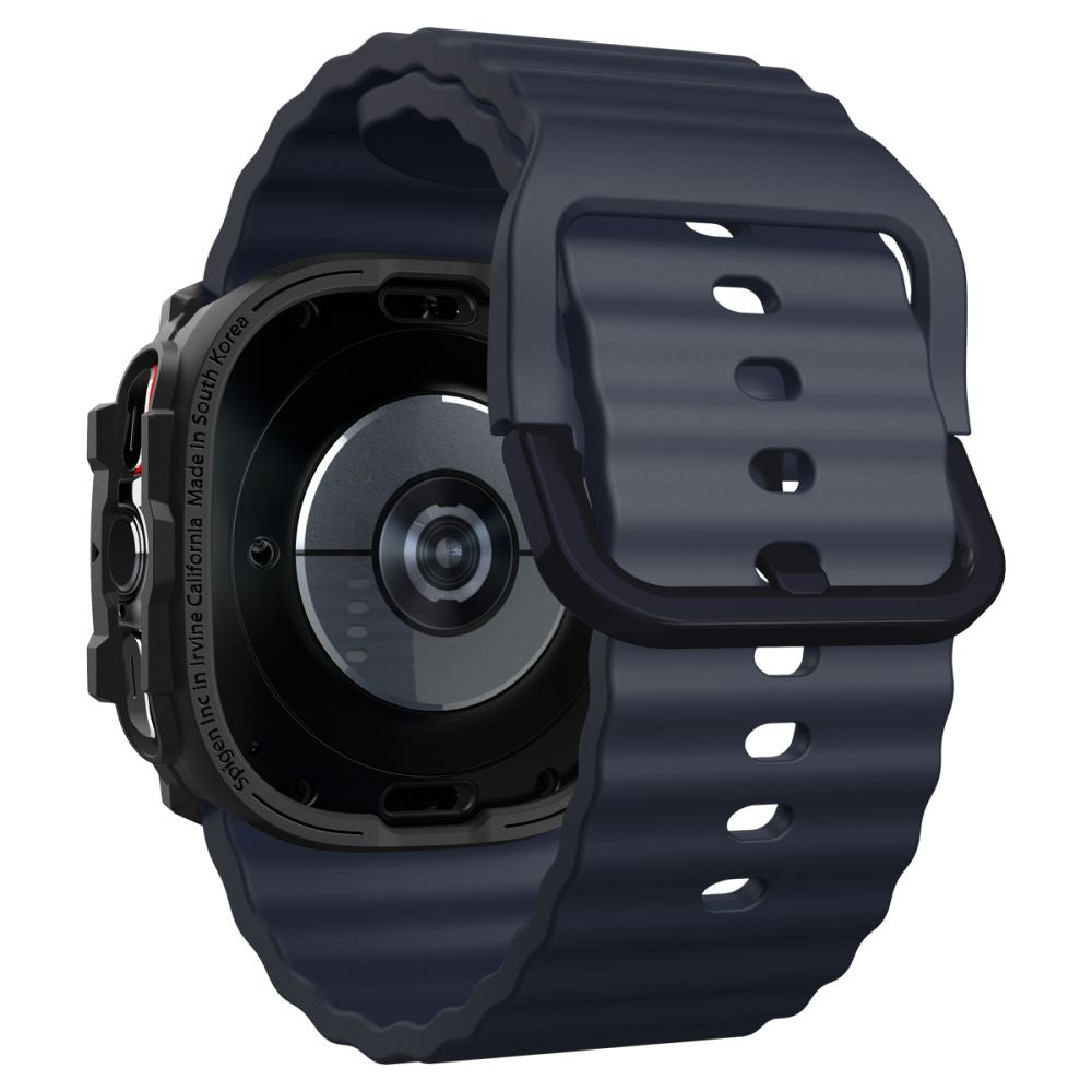 OCHRANNÉ PUZDRO NA SAMSUNG GALAXY WATCH ULTRA (47 MM) SPIGEN RUGGED ARMOR MATTE BLACK