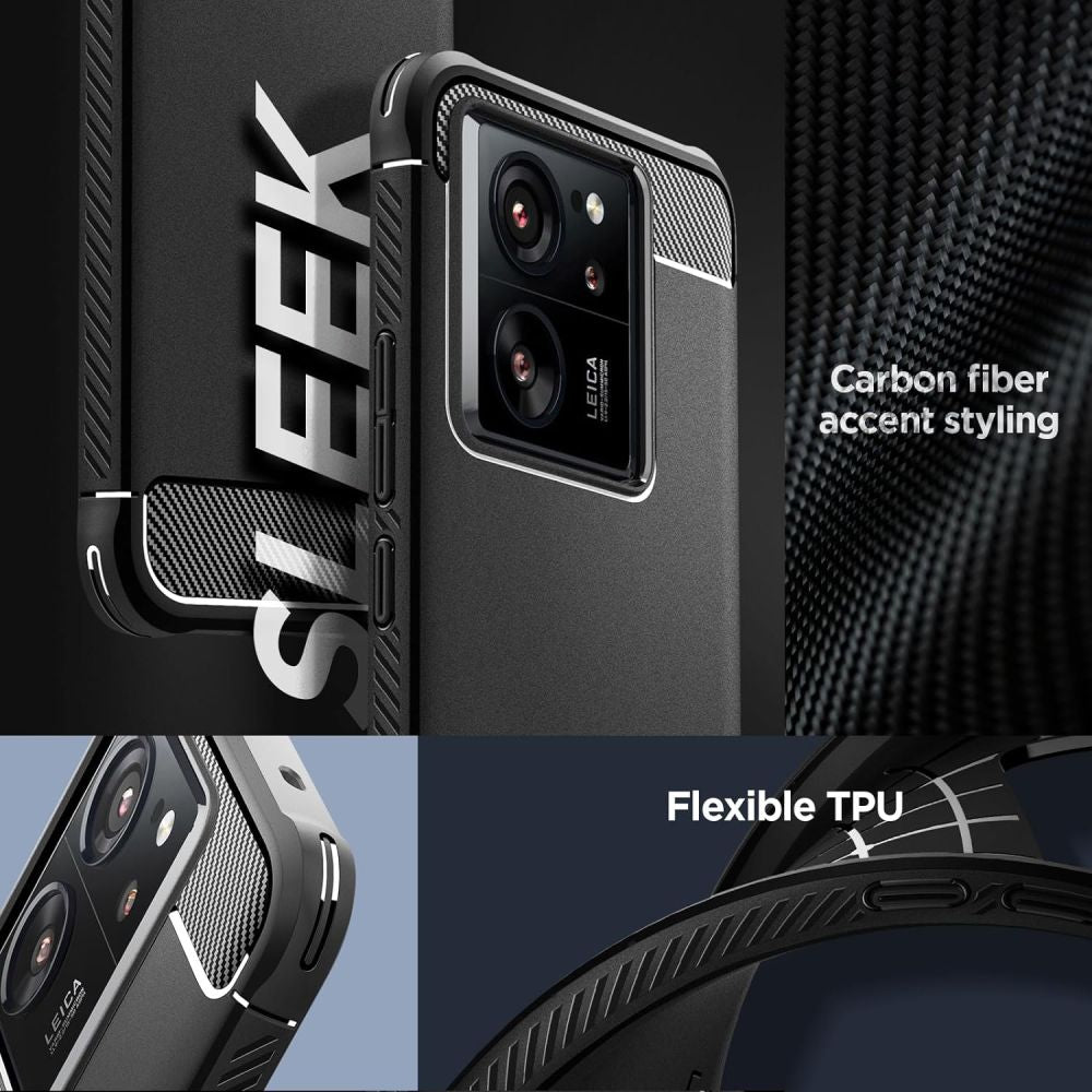 KRYT SPIGEN RUGGED ARMOR XIAOMI 13T / 13T PRO MATTE BLACK