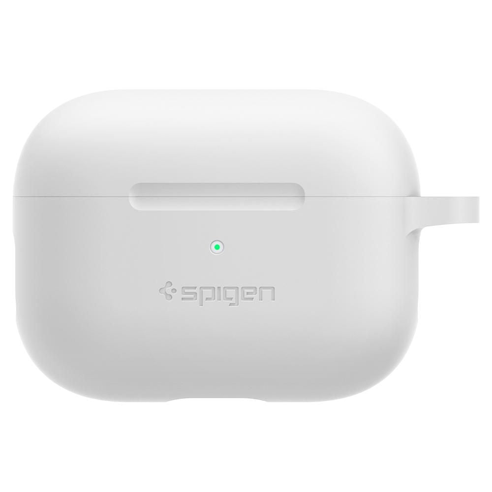 KRYT / OBAL SPIGEN SILICONE FIT AIRPODS PRO 1 / 2 WHITE