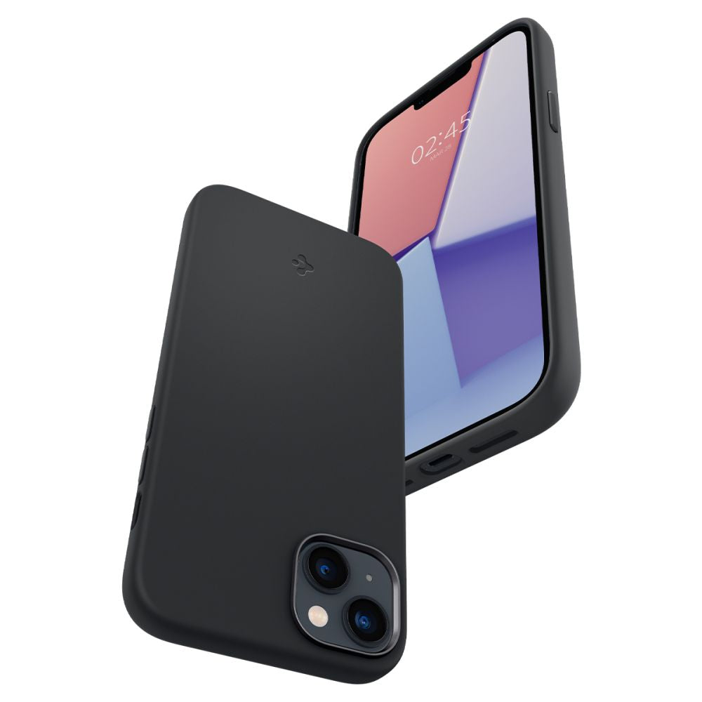 KRYT SPIGEN SILICONE FIT MAG MAGSAFE IPHONE 14 PLUS BLACK