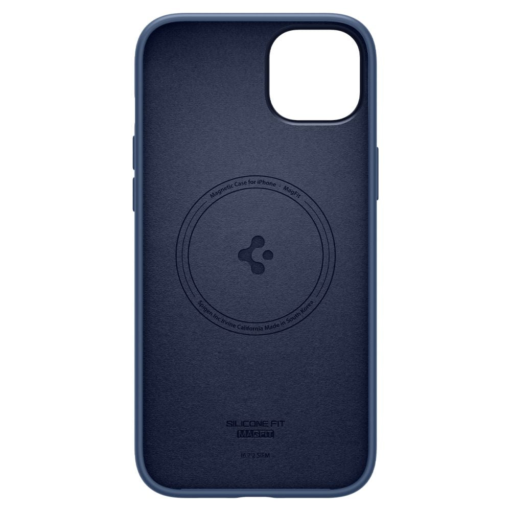 KRYT SPIGEN SILICONE FIT MAG MAGSAFE IPHONE 14 PLUS NAVY BLUE