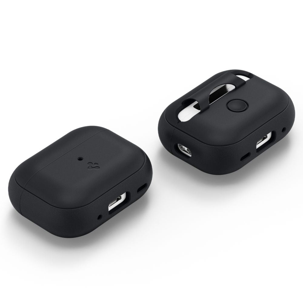 PUZDRO  SPIGEN SILICONE FIT STRAP APPLE AIRPODS PRO 1 / 2 BLACK