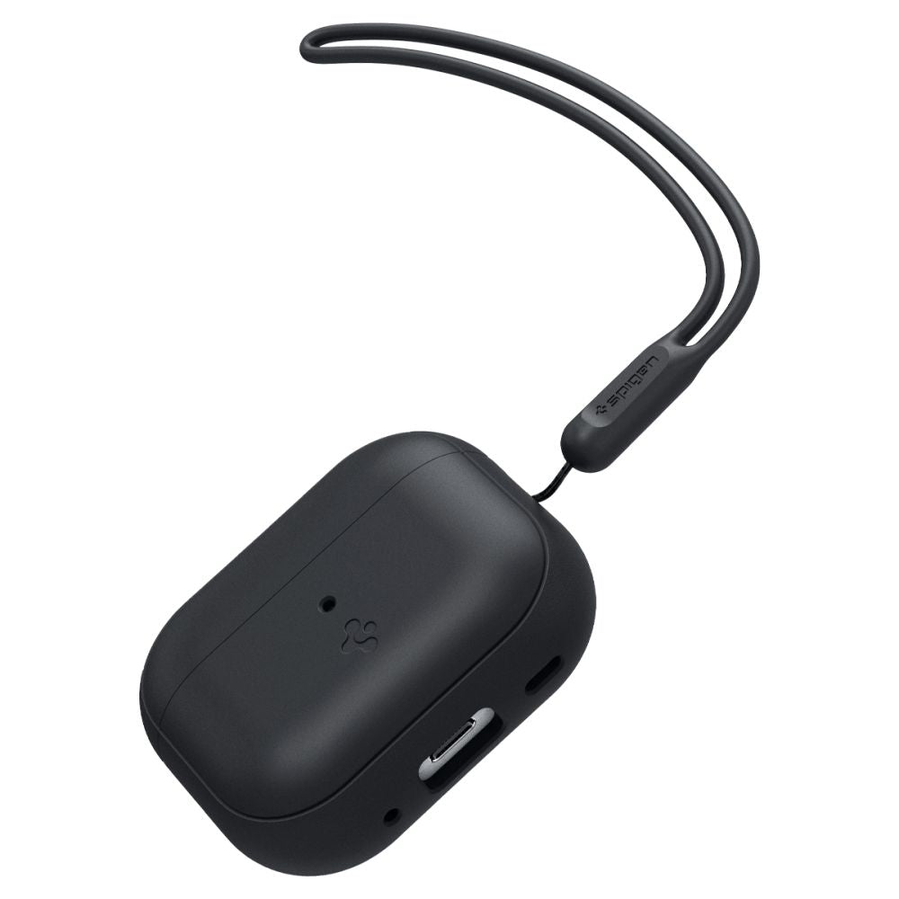 PUZDRO  SPIGEN SILICONE FIT STRAP APPLE AIRPODS PRO 1 / 2 BLACK