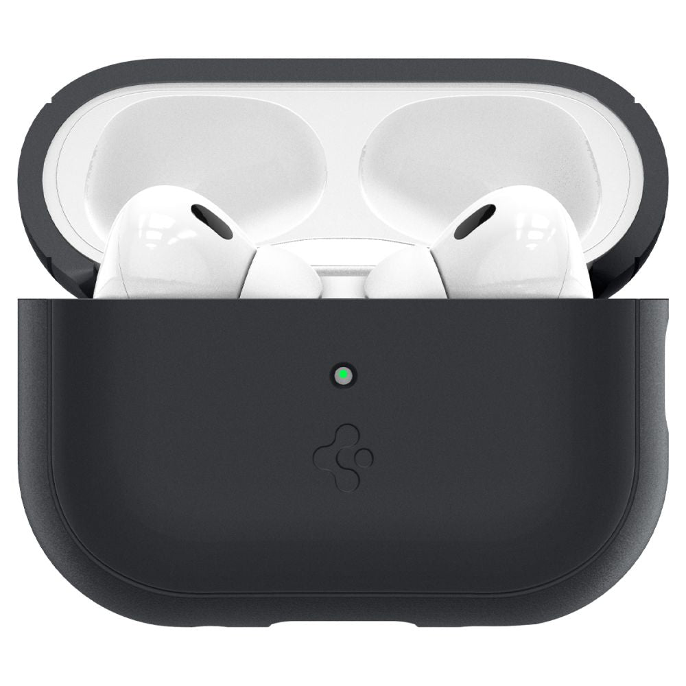 PUZDRO  SPIGEN SILICONE FIT STRAP APPLE AIRPODS PRO 1 / 2 BLACK