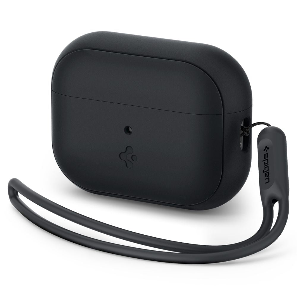 PUZDRO  SPIGEN SILICONE FIT STRAP APPLE AIRPODS PRO 1 / 2 BLACK