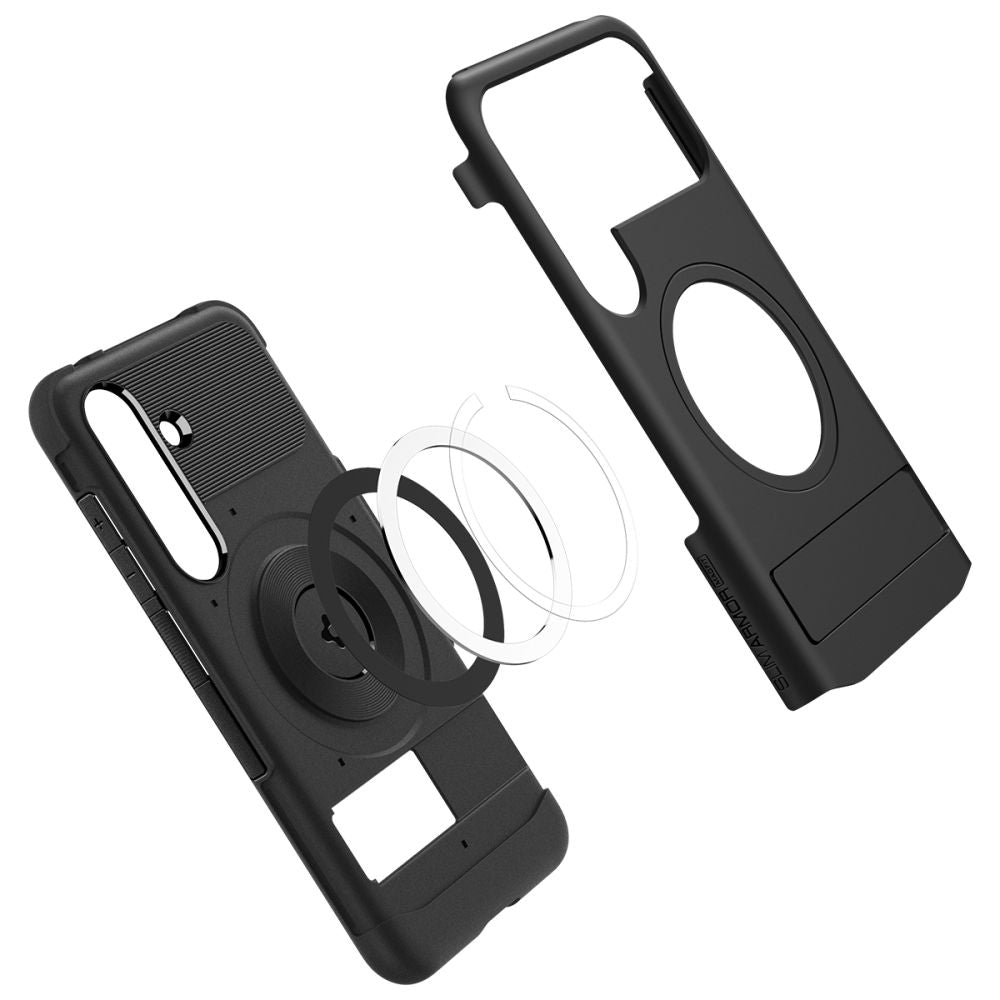 KRYT SPIGEN SLIM ARMOR MAG MAGSAFE GALAXY S25 BLACK
