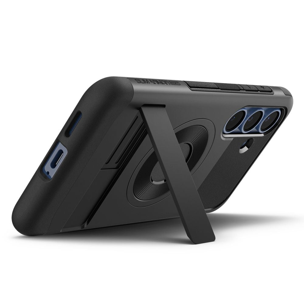 KRYT SPIGEN SLIM ARMOR MAG MAGSAFE GALAXY S25 BLACK