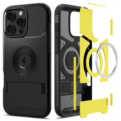 KRYT SPIGEN SLIM ARMOR MAG MAGSAFE IPHONE 16 PRO MAX BLACK